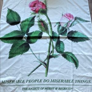 Miserable people do miserable things